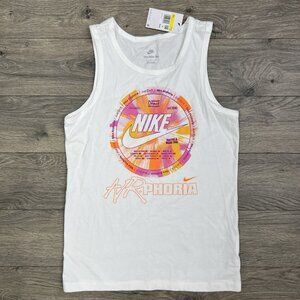 Nike Tank Top Size Small Mens White Multicolor Sportswear Air Phoria $35